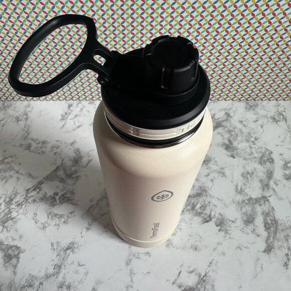 ThermoFlask DoubleWall Vacuum Insulated Stainless Steel Water Bottle 40oz - Picture 1 of 13